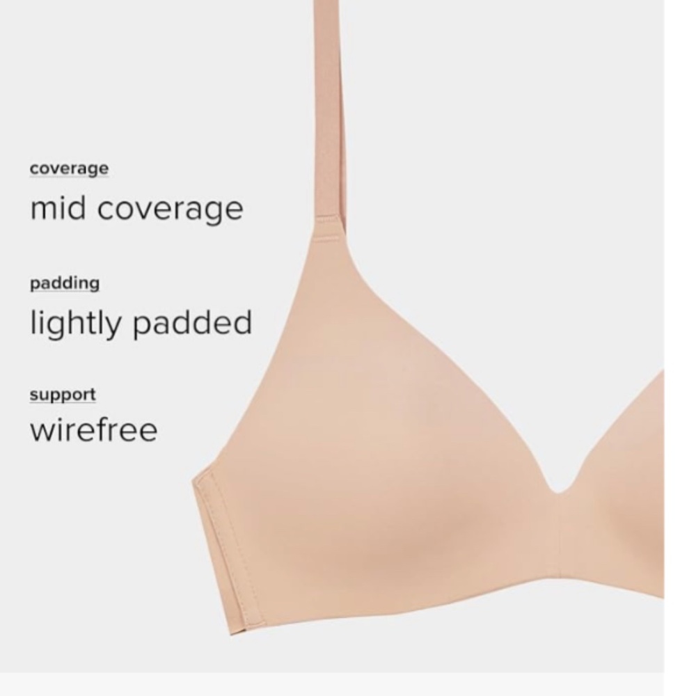 💐2/$25💐 Wacoal Comfort First Wire Free T-Shirt Bra Sz 36DD Sand - Picture 4 of 7